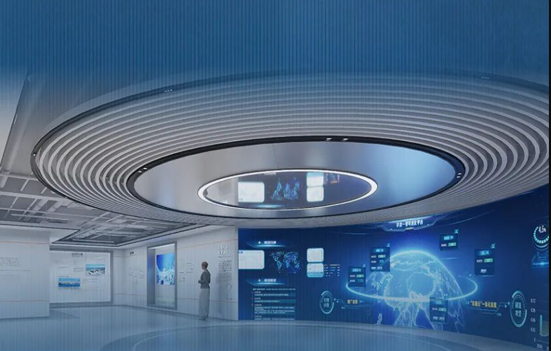 科技之光照射强国沉器：J9集团LED显示屏打造华龙一号展示中心