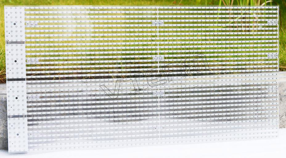 威特姆光电LED贴膜通明屏